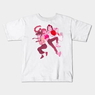 Azula, Mei, and Ty Lee Kids T-Shirt